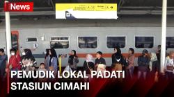  Jelang Nataru 2023, Pemudik Lokal di Stasiun Cimahi Meningkat