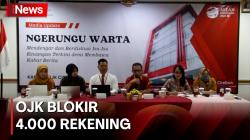 OJK Blokir 4.000 Rekening yang Terindikasi Terlibat Judi Online