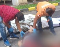 Medan Gempar, Pria Misterius Tewas  Diduga Bunuh Diri Loncat dari Lantai 5 Mal