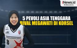 Infografis Deretan Pevoli Asia Tenggara Rival Megawati di Korsel