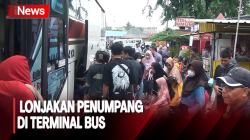  Terminal Bus Kalideres Dipadati Penumpang Jelang Natal dan Tahun Baru
