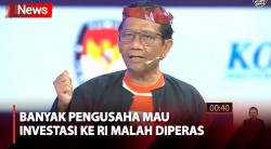 Mahfud MD Tegaskan Pemberantasan Korupsi dapat Memicu Pertumbuhan Ekonomi dan Investasi