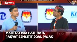 Gibran Berencana Naikkan Rasio Pajak, Mahfud MD: Hati-Hati Rakyat Sensitif soal Pajak