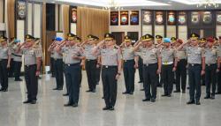 Kapolri Naikkan Pangkat 45 Pati Polri, 1 Polwan Jadi Jenderal