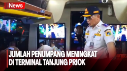 H-2 Nataru, Lonjakan Penumpang di Terminal Tanjung Priok Capai 20 Persen