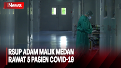 Waspada! RSUP Adam Malik Medan Rawat 5 Pasien Covid-19