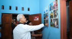 Bahagianya Susilo, Ganjar Menginap di Rumah Hasil Kerja Anaknya Alumni SMKN Jateng