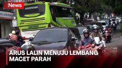 Pantauan Arus Lalu Lintas, Seluruh Akses Menuju Objek Wisata Lembang Macet Parah
