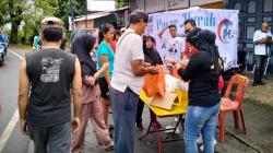 Relawan Arus Ganjar Gelar Pasar Murah di 5 Titik Kawasan Medan, Ada 1.000 Paket Lebih <