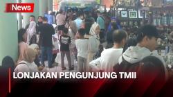 Pengunjung Padati TMII pada Libur Natal, Pengelola Antisipasi Kantong Parkir Tambahan