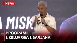 Luncurkan Program 1 Keluarga 1 Sarjana di Sukoharjo, Ini Harapan Ganjar