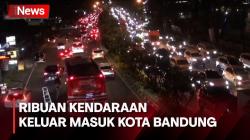 Kota Bandung Jadi Primadona Wisatawan, Ribuan Kendaraan Keluar Masuk Selama Libur Nataru