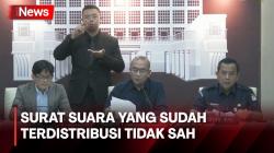 KPU Akui Surat Suara Taipei Terkirim Lebih Awal ke Pemilih dan Tak Sesuai Prosedur