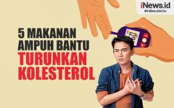 Infografis 5 Makanan Ampuh Bantu Turunkan Kolesterol Usai Konsumsi Daging Berlebihan Saat Perayaan Nataru