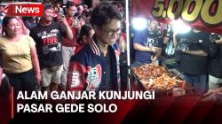 Nikmati Kuliner di Festival Jajanan UMKM, Alam Ganjar Kunjungi Pasar Gede Solo