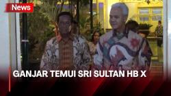 Minta Doa Restu dan Dukungan, Ganjar Temui Sri Sultan HB X di Yogya