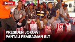 Jokowi Pantau Pembagian BLT El Nino di Manado, Ungkap Semua Berjalan Baik