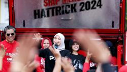 Siti Atikoh ke Ibu-Ibu di Magelang: Perempuan Harus Kuat dan Sat-Set Kayak Ganjar-Mahfud