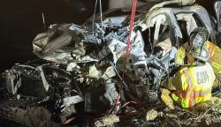 Ajaib! Sopir Ini Selamat Setelah 6 Hari Tergencet Mobil Ringsek yang Terjun dari Jembatan