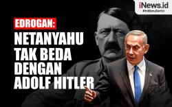Infografis Erdogan Sebut Netanyahu Tak ada Bedanya dengan Hitler