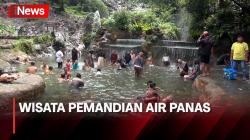 Libur Panjang Akhir Pekan,  Wisata Pemandian Air Panas Alam di Subang Dipadati Wisatawan