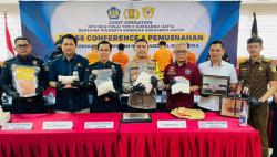 Bea Cukai Bandara Soetta Gagalkan 141 Upaya Penyelundupan Narkoba selama 2023