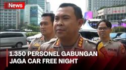 Polisi Siapkan 12 Jalur Evakuasi untuk Amankan Car Free Night Jakarta