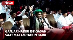 Capres Ganjar Pranowo Hadiri Istigasah saat Malam Pergantian Tahun