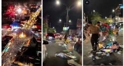 Viral Tugu Jogja Penuh Sampah usai Perayaan Malam Tahun Baru