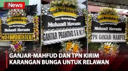 Ganjar-Mahfud dan TPN Kirim Karangan Bunga untuk Relawannya yang Tewas dalam Bentrokan