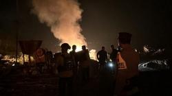Kantor Dinas PU Dogiyai Terbakar di Malam Pergantian Tahun Baru<