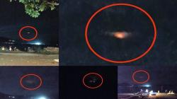 Viral Benda Misterius di Langit Pantai Selatan Tulungagung saat Malam Tahun Baru, Penampakan UFO?<