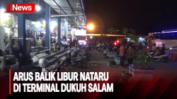 Pemudik Tujuan Jabodetabek Dominasi Arus Balik di Terminal Dukuh Salam 