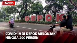Waspada Kasus Covid-19 di Depok Melonjak hingga 200 Persen, Warga Diimbau Taati Prokes