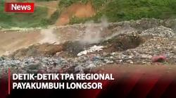 Tumpukan Sampah Menggunung di Jalanan Kota usai TPA Regional Payakumbuh Longsor