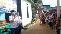 Warga Cilebak Bandung Antusias Datangi Bazar Murah Caleg Partai Perindo Abdul Khaliq Ahmad