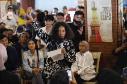 Pemuda Jepara Bacakan Puisi Wiji Thukul, Dukung Ganjar Tuntaskan Kasus HAM