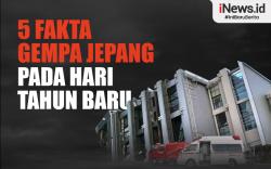 Infografis 5 Fakta Gempa Dahsyat M7,6 di Jepang pada Hari Tahun Baru