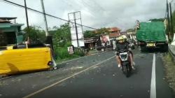 Kecelakaan Karambol 4 Kendaraan di Wonosobo, 5 Orang Terluka