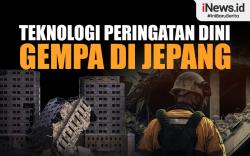 Infografis Teknologi Peringatan Dini Gempa di Jepang, Dikirim Melalui Ponsel