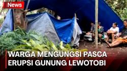 Pasca Gunung Lewotobi Erupsi, Para Pengungsi Butuhkan Makanan dan Minuman