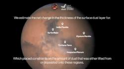 Pesawat Luar Angkasa di Mars Tangkap Gambar Sebelum dan Sesudah Badai Debu