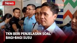 Selesai Berikan Klarifikasi ke Bawaslu, Ini Penjelasan TKN soal Bagi-Bagi Susu