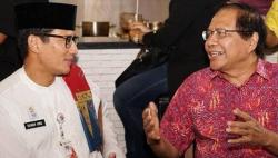 Sandiaga Uno Kenang Rizal Ramli, Kawan Diskusi dan Sosok Inspiratif di Bidang Ekonomi