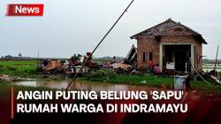 Angin Puting Beliung Landa Indramayu, Rumah Warga Rusak dan Hancur