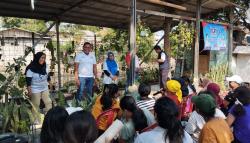 Caleg Perindo Antonius Sapa Sanggar Seni Trotoar, Gelar Senam Sehat dan Pengobatan Gratis