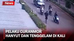 Kabur saat Dipergoki Korban, Pelaku Curanmor Lompat ke Kali dan Hanyut