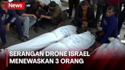 Serangan Israel Terus Menghantam Gaza, 3 Tewas