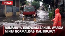 Ratusan Rumah Terendam Banjir, Warga Minta Pemerintah Normalisasi Kali Krukut