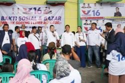 HT Tinjau Bazar Murah dan Cek Kesehatan Gratis Partai Perindo di Semarang